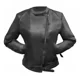 thumbnail image 1 of Chamarra Casual Moderna De Vinipiel Para Dama Con Cierres, 1 of 5