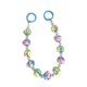 thumbnail image 5 of Llavero con cuentas jinwen adorno para bolso azul, 5 of 8