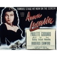 thumbnail image 2 of Anna Lucasta Paulette Goddard 1949 Movie Poster Masterprint (14 x 11), 2 of 2