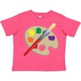 thumbnail image 3 of Inktastic Artist Palette and Brush Boys or Girls Toddler T-Shirt, 3 of 5