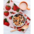 thumbnail image 3 of Pink Strawberry Kitchen Dish Towels for Drying Dishes Set of 4, Spring Floral Watercolor Summer Botanical Waffle Weave Microfiber Hand Tea Bathroom Towels Quick Dry & Absorbent Towel 12x12, 3 of 7