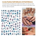 thumbnail image 4 of Seitruly Pegatinas para uñas, calcomanías en relieve 3D, impresión de deslizadores de belleza para manicura, decoración DIY, adhesivo, accesorios de Juegos de manicura WG474 Seitruly CE012223-09B, 4 of 5