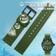 thumbnail image 4 of Correa de reloj de lona de doble cara, transpirable, deportiva, suave, para Hamilton, Seiko, Citizen, Seagull, 20 mm, 22 mm, 4 of 5