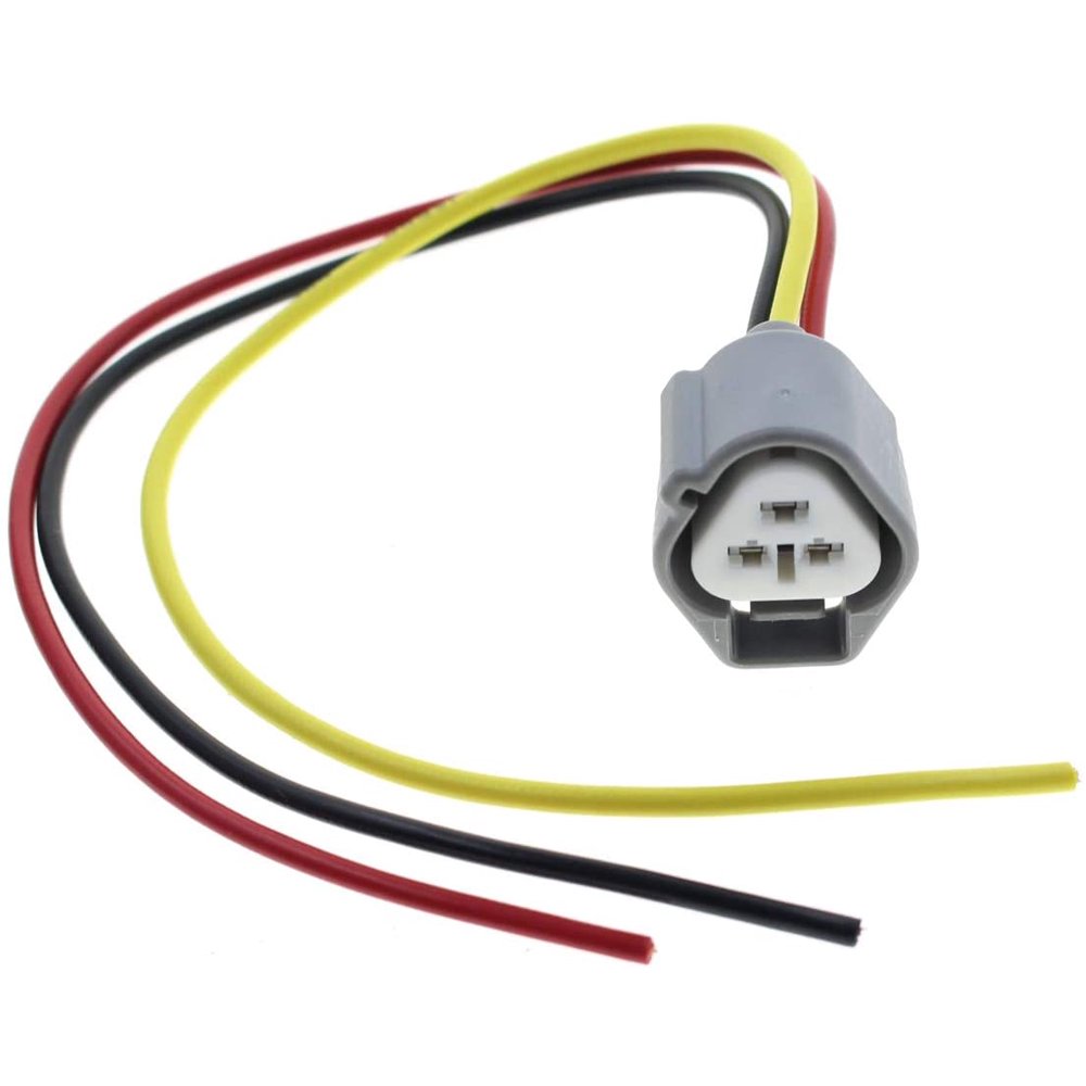 3 Pin Headlight Fog Light Turn Signal Connector Pigtail For Nissan