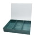 thumbnail image 3 of Caja de almacenamiento para decoración de uñas jinwen 30 rejillas Verde, 3 of 8