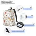 thumbnail image 4 of Yiaed Cute Little Animals Print Backpack, Premium Laptop Backpack, Travel Backpack for Women, Lightweight Backpacks, Comfortable Back Pack-Medium, 4 of 5