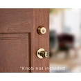 thumbnail image 2 of Kwikset Deadbolt Lock 660 Series SmartKey Security - Single Cylinder - Polished Brass, Pack of 1, 2 of 4