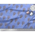 thumbnail image 2 of Soimoi Blue Cotton Duck Fabric Bouquet Floral Decor Fabric Printed Yard 42 Inch Wide, 2 of 3