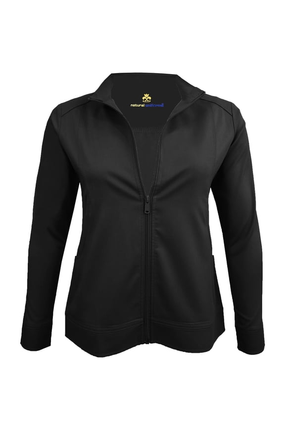 WOMENS SOFT STRETCH SCRUB JACKET AND WARM UP JACKET