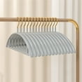 thumbnail image 1 of 10pcs Anti-slip Clothes Hanger Traceless Clothes Rack Suit Coat Hanger, 1 of 2