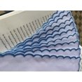 thumbnail image 2 of 10pcs of 18count aida Fabric Blue Edged Blank Bookmarks to Cross Stitch, 18count,8.5x19.5cm 45x120stitch Blank Cotton Counted Cross Stitch Bookmarks, 2 of 4