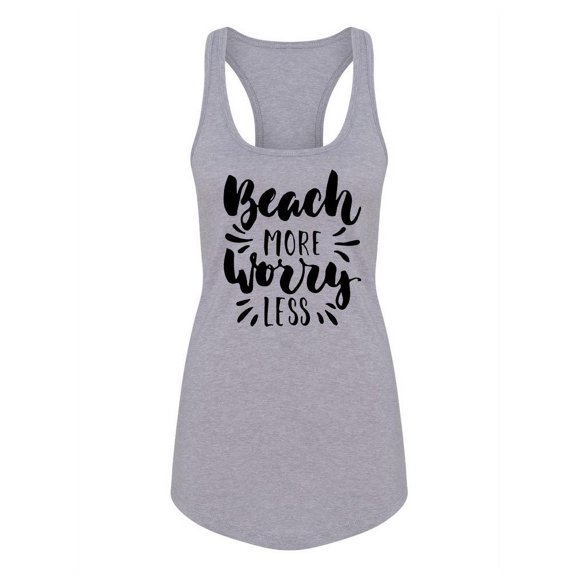 Beach More Racerback Tank Women -Image by Shutterstock, Female XX-Large