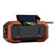 thumbnail image 1 of Radio de manivela de mano recargable, linterna compatible con Bluetooth, cargador de teléfono doméstico de emergencia, Banco de energía Rojo, 1 of 4