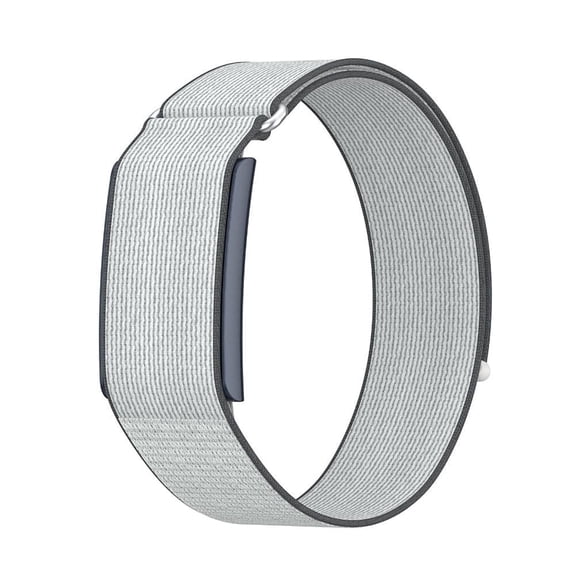 Nylon Arm Strap for Amazfit Helio Band - Adjustable Hook & Loop with Aluminum Buckle for Secure Fit