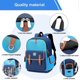 thumbnail image 4 of Kids Backpack Children Bookbag Preschool Kindergarten Elementary School Bag For Girls Boys(small Blue), 4 of 4