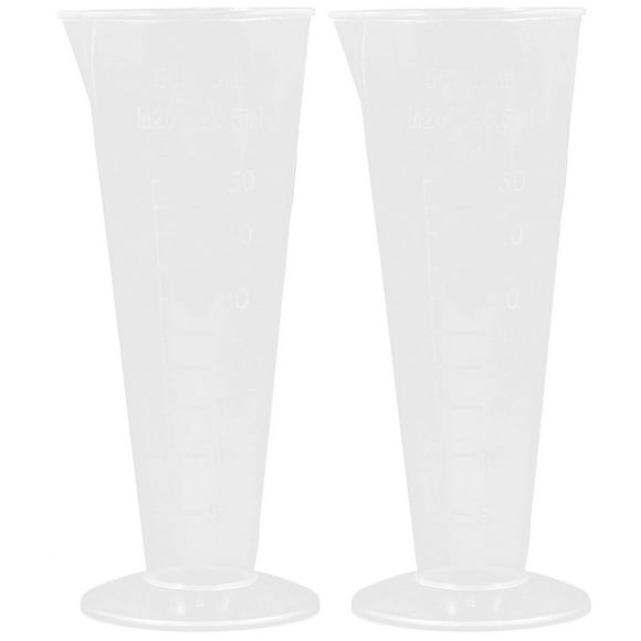 2pcs Multi-function Measuring Cup Liquid Measuring Cup Scaled Measuring Cup Baking Accessory