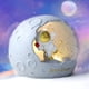 thumbnail image 4 of Decoración de lámpara miniatura, juguetes creativos para , estatuas de pnetas, juguetes es de para regalos Sunnimix Lámpara de astronauta, 4 of 8