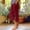 Wine, variant on BUIGTTKLOP Plus Size Capri Pants for Women High Waisted Cropped Lounge Pants Side Split Casual Summer Ladies Pull on Capris