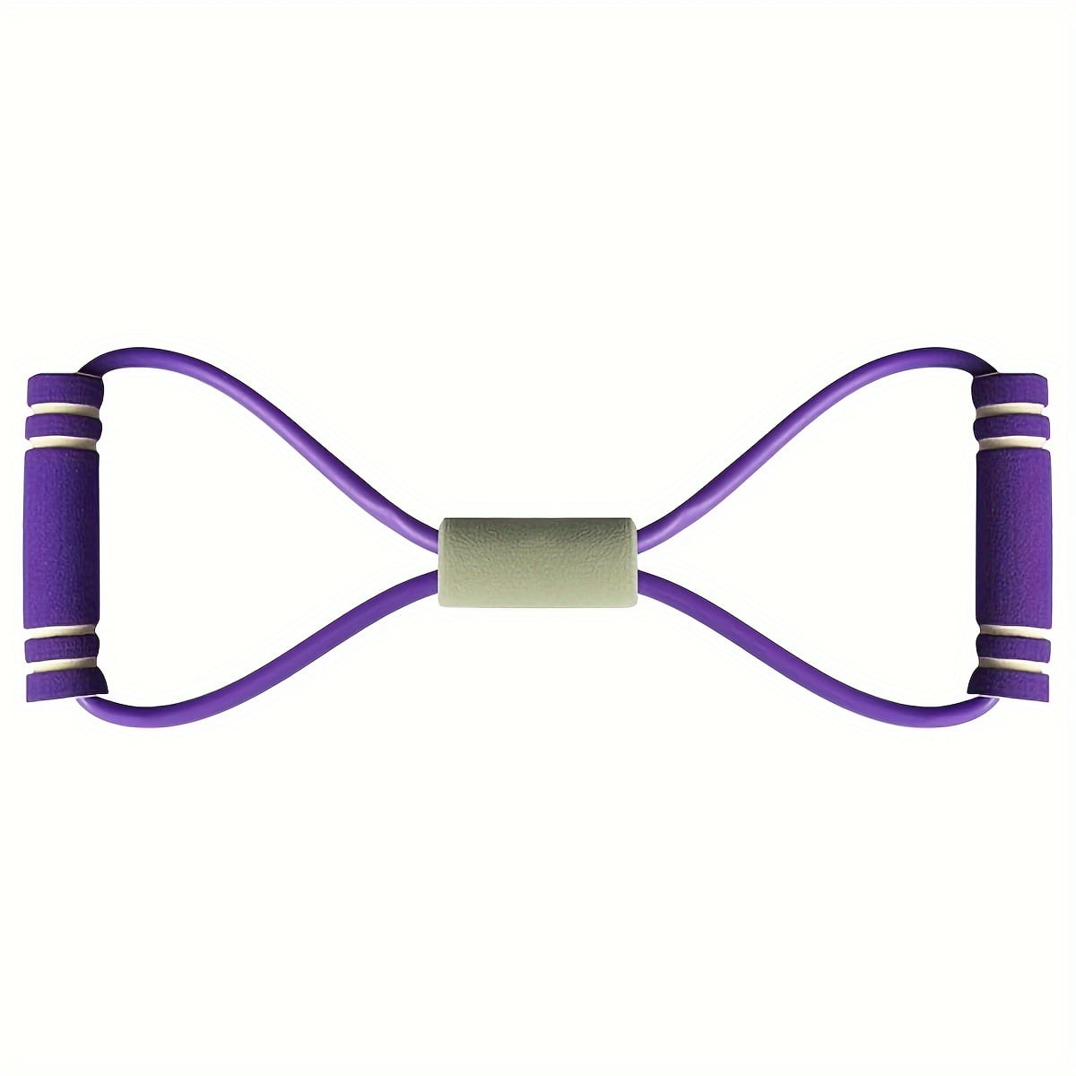 8-shaped Tension Belt With Handles, Elastic Yoga Resistance Band, Chest Expansion Belt For Arm & Leg Stretching, Workout, Yoga, Pilates, Suitable For Beginner