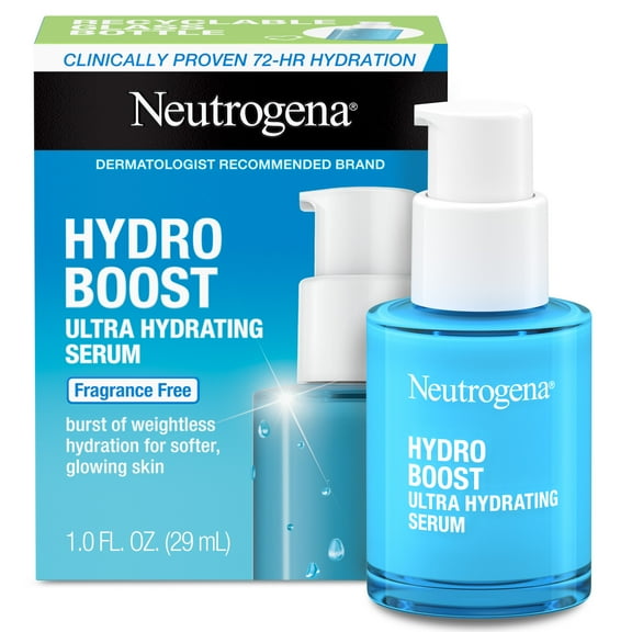 Neutrogena Hydro Boost Ultra Hydrating Face Serum with Hyaluronic Acid, 1 oz