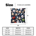 thumbnail image 5 of Baseball Decorative Throw Pillow Covers Set of 2, Velvet Bed Pillow Cases with Unique Patterns for Home Decor, Available in 16x16, 18x18, and 20x20 Inches,for Living Room, Bedroom - Great Gift Idea!, 5 of 6