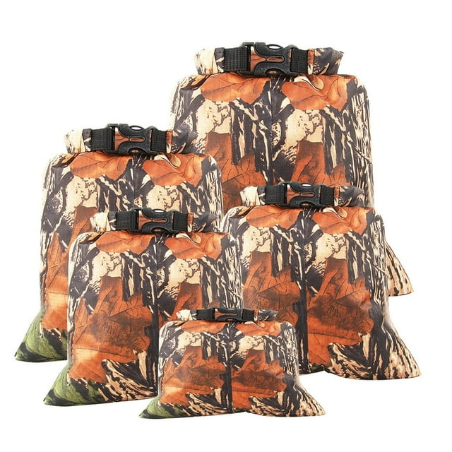 Dry Bag Waterproof Sack Foldable Moisture Barrier Pocket Flexible Rafting Storage Light Reserve Pouch Multifunctional Strap Hook