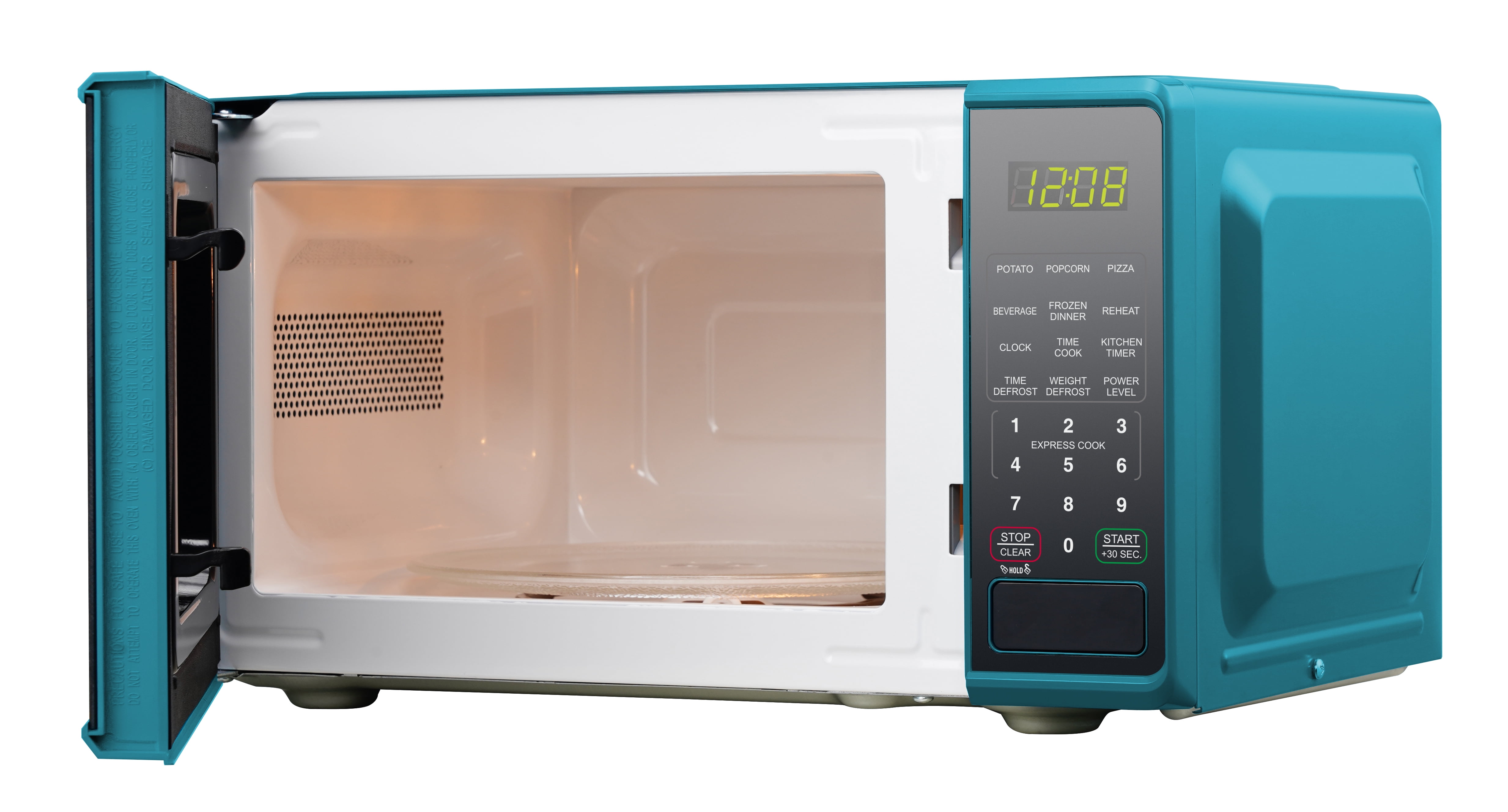 Countertop 0.7 Cu.ft Digital Kitchen Microwave Oven RV Dorm Mini Small Led  Black 190873008811
