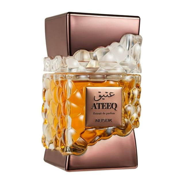 Perfume Nusuk Ateeq 100ml Duradero con Cítricos y Especias