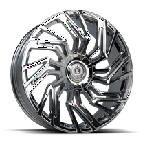 LUX28 20X8.5 5114.3/120  30 73.1 Chrome