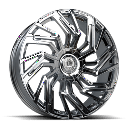 LUXXX Alloys Alloy Rims LUX13V 22X9 5115/120 +13 73.1 Chrome