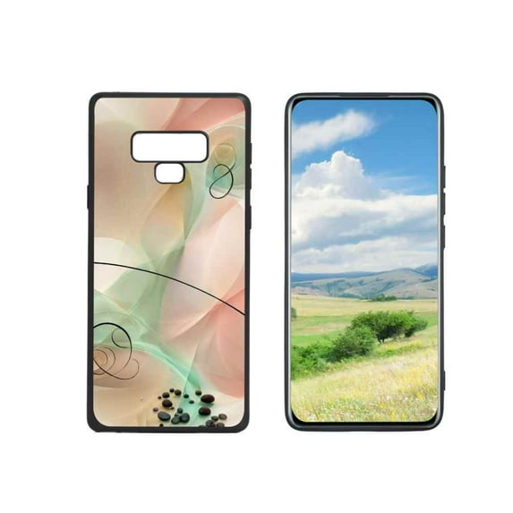 Abstract-Art-3 Phone Case, Degined for Samsung Galaxy Note 9 Case Men Women, Flexible Silicone Shockproof Case for Samsung Galaxy Note 9