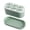 Green-6Cavities, variant on Popsicle Molds Tray with Storage Base,Easy Release 8-Cavity Homemade Ice Cream Mold for DIY Frozen For Juices, Yogurt, Homemade Ice Pops