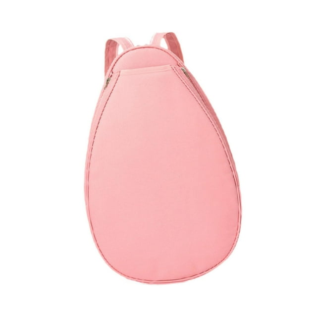 Bolsa de tenis, bádminton, bandolera, bolsillo para pala, mochila multifuncional para tenis Rosa