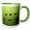 Green/White, variant on , Zenu Gold Museum, 11oz Two-tone Red Mug