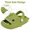 thumbnail image 4 of Kids Shark Cloud Slides Toddler Boys Girls Shower Slippers Boys Girls Cute Cartoon Fish Flip Flops Beach Pool Home Sandals Quick Dry Non-Slip, 4 of 7