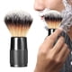 thumbnail image 4 of Brochas de afeitar para barba Yinane Brocha de afeitar Mango de aluminio Color negro, 4 of 7