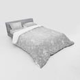 thumbnail image 2 of Ambesonne Damask Bedding Set 4 Pcs, Antique Damask Royal, Queen, Grey and White, 2 of 2