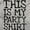 Sport Grey, variant on Funny This Is My Party Shirt Humor Plus Size Crewneck Graphic Tee Shirt Brisco Brands 2X