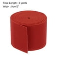 thumbnail image 2 of Bandas elásticas Uxcell para coser, banda elástica de doble cara, alta elasticidad para pelucas y pantalones, roja, 3 yardas, 2 of 6