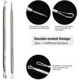 thumbnail image 4 of Pinkiou Pimple Popper Tool Kit Blackhead Remover Tool, Blackhead Extractor tool for Face, Stainless Steel Extraction Tools, 4 of 6