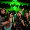 thumbnail image 5 of St. Patricks Day Decoration Window Light,Lighted Up Green LED Light Battery Operated for Irish Happy St Patrick's Day Party Indoor Outdoor Decor,1Pack, 5 of 7