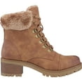 thumbnail image 2 of GC Shoes Womens Joan Faux Fur Faux Leather Ankle Boots, 2 of 5