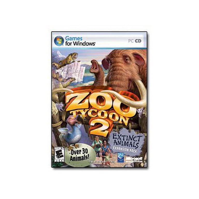 Zoo Tycoon 2: Extinct Animals - Win - CD ( DVD case ) - German