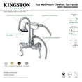thumbnail image 2 of Kingston Brass AE7T5FL Wall Mount Clawfoot Tub Faucet AE7T5FL, 2 of 4