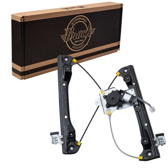 Brock Window Regulator w/ Motor for 2012-2015 Cruze From 4/26/12 w/2 Pins Front Left 95382556