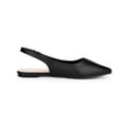 thumbnail image 2 of BLISSFUL STEP Valentine's Women's Shoes Slingback Pointed Toe Flat Shoes Black-1 7, 2 of 6