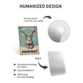 thumbnail image 3 of Antique Aluminum Sign with a Funny Bunny "Are You Pooping?", 8 x 12 Inches, Add Some Fun and Whimsy to Your Bathroom, Bedroom, or Kitchen with This Humorous Sign, 3 of 8