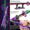 thumbnail image 3 of Demon Slayer Sword Compatible with Lego, 39in Kokushibo Sword Building Block with Scabbard and Stand, Handmade Cosplay Anime Sword Toy Building Set for Collecting and Gifting, 789 pcs, 3 of 12