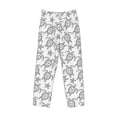 thumbnail image 4 of Goofa Sea Turtle Printed Soft Pajama Pants for Men, Wide Leg Comfy Casual Lounge Yoga Pants-X-Large, 4 of 9