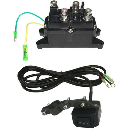 12v Ac Relay Switch - ROCKER SWITCH +SOLENOID RELAY Contractor Relay Reversing Motor ATV Winch 12V